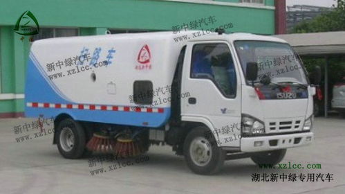 江西客户成功提走江铃五十铃扫路车——记湖北新中绿专用汽车制造合作案例